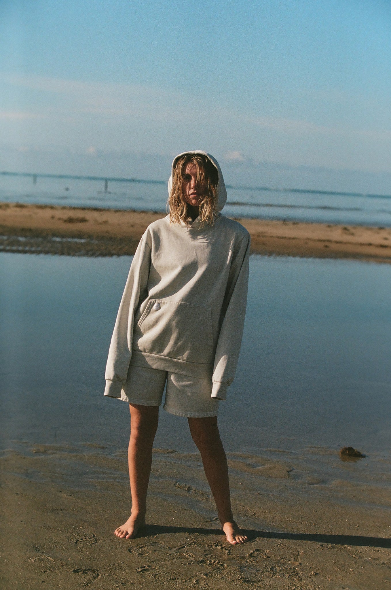 Quietude Hoodie in Sea Salt